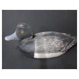 REG BLOOM KINGSTON ONT. BLUE BILL DUCK DECOY
