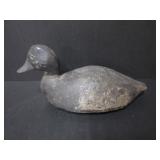 EARLY BLUEBILL DUCK DECOY FOUND ON RICE LAKE