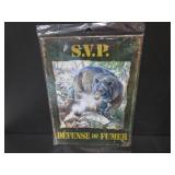 'NEW' FRENCH TIN SIGN