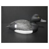 NICELY CARVED BLUEBILL DUCK DECOY