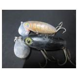 2 VINTAGE JITTERBUG LURES
