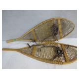 NICE OLD BROWNING WOODEN SNOWSHOES