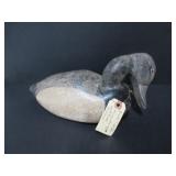 RARE PREENER BLUEBILL DRAKE DECOY