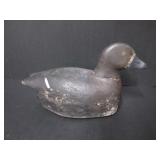 EARLY FOLKY WORKING BLUEBILL DUCK DECOY