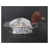 OLD QUEBEC REDHEAD DUCK DECOY