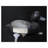 NICELY DONE HOLLOW BODY BLUEBILL DUCK DECOY