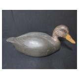 NICELY CARVED J.R. BURROWES LARGE DUCK DECOY