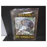 NEW TIN SIGN 'PLEASE NO SMOKING'