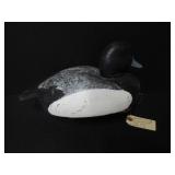 DAVID VROOMAN BLUEBILL DRAKE DUCK DECOY