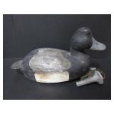 GEORGE 'RED' WEIR HOLLOW BODY BLUEBILL DUCK DECOY