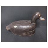 PRIMITIVE BLUEBILL 2 PIECE BODY DUCK DECOY