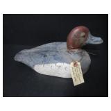 OLD REDHEAD BY DAVID VROOMAN DUCK DECOY