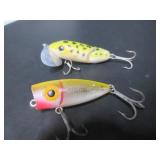 2 VINTAGE LURES