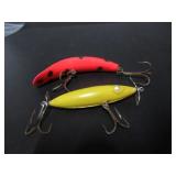 2 VINTAGE FISHING LURES