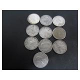 10 SILVER CANADA 10 CENT COINS MISC. YEARS