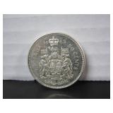 1963 SILVER CANADA 50 CENT COIN