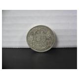 1942 SILVER CANADA 50 CENT COIN