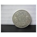 1943 SILVER CANADA 50 CENT COIN