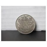 1942 SILVER CANADA 5C CENT COIN