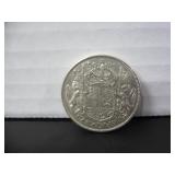 1942 SILVER CANADA 50 CENT COIN
