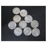 10 SILVER 1967 CENTENNIAL CANADA 10 CENT COINS