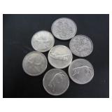 SILVER CANADA COINS