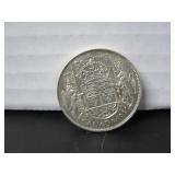 1944 SILVER CANADA 50 CENT COIN