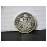 1963 SILVER CANADA 50 CENT COIN