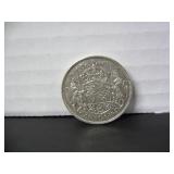1943 SILVER CANADA 50 CENT COIN