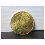 1915 GOLD .900 100 CORONA AUSTRIAN COIN