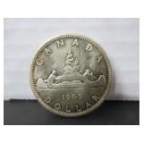 1965 SILVER CANADA ONE DOLLAR COIN