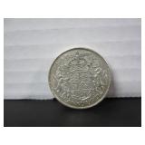1943 SILVER CANADA 50 CENT COIN