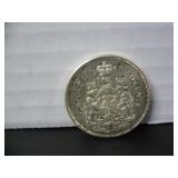 1963 SILVER CANADA 50 CENT COIN