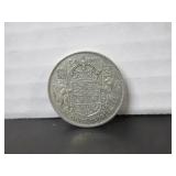 1944 SILVER CANADA 50 CENT COIN