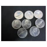 8 SILVER 1967 CANADA CENTENNIAL DIMES