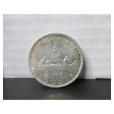 SILVER 1962 CANADA ONE DOLLAR COIN