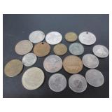 18 OLD MISC. TOKENS-MEDALLIONS