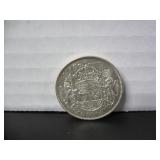 1942 SILVER CANADA 50 CENT COIN