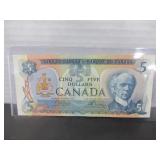 1979 CANADA 5 DOLLAR BANK NOTE