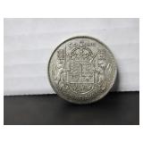 1944 SILVER CANADA 50 CENT COIN
