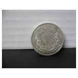 1942 SILVER CANADA 50 CENT COIN