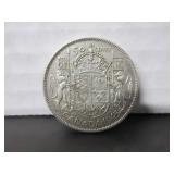 1945 SILVER CANADA 50 CENT COIN