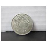 1943 SILVER CANADA 50 CENT COIN