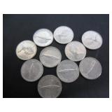 10 SILVER 1967 CANADA CENTENNIAL 10 CENT COINS