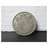 1944 SILVER CANADA 50 CENT COIN