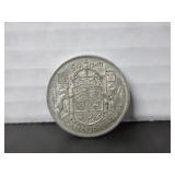1944 SILVER CANADA 50 CENT COIN