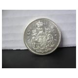 1963 SILVER CANADA 50 CENT COIN