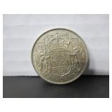 1952 SILVER CANADA 50 CENT COIN