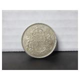 1953 SILVER CANADA 50 CENT COIN