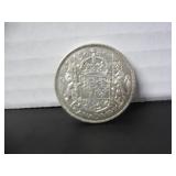 1944 SILVER CANADA 50 CENT COIN